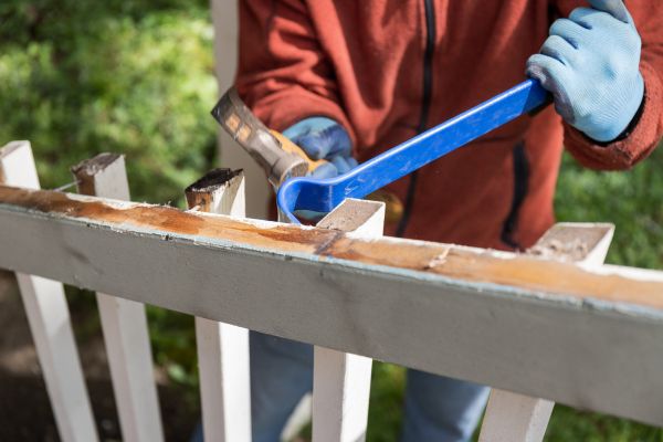 Deck Railing Replacement in Barrington