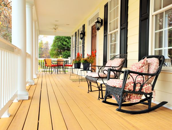 Porch Construction in Barrington