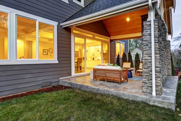 Back Porch Construction in Barrington