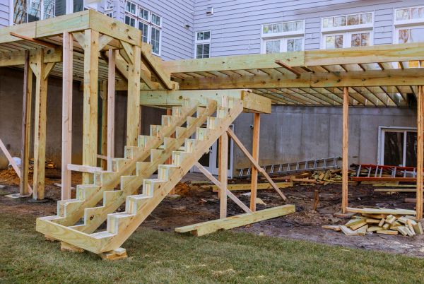 Deck Post Replacement in Barrington