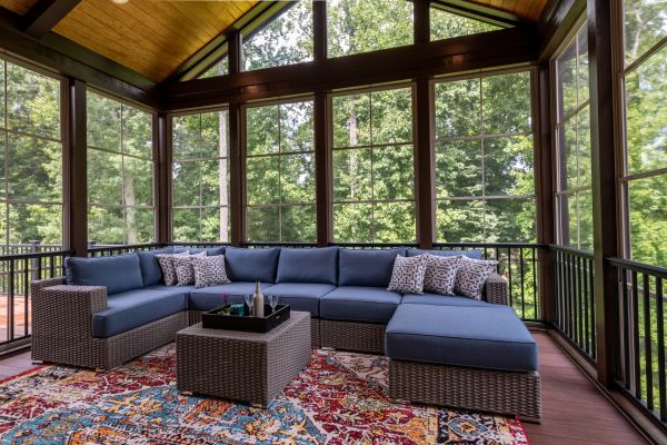 Enclosed Deck Installation in Barrington
