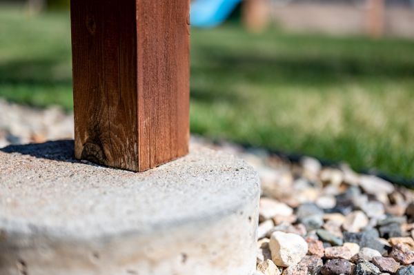 Deck Footing Replacement in Barrington