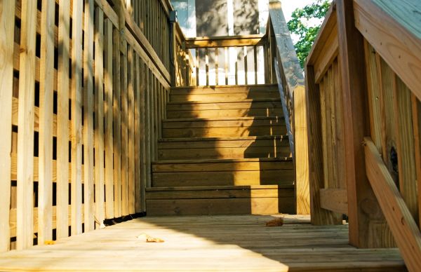 Deck Steps Replacement in Barrington