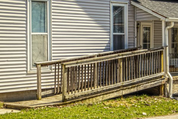Porch Ramp Construction in Barrington