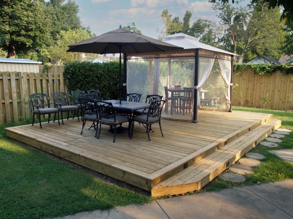 Platform Deck Construction in Barrington